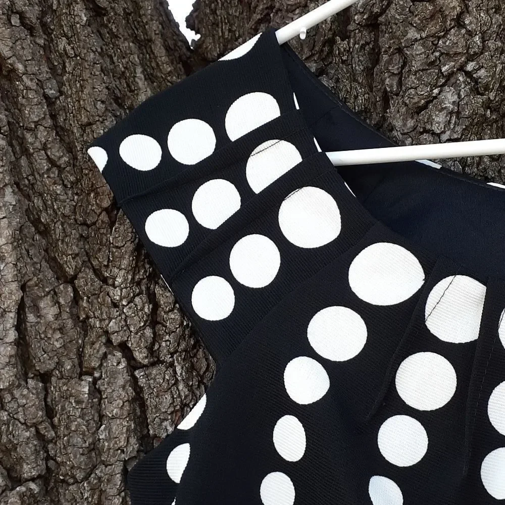 London Times Polka Dot Dress Size 8‎
